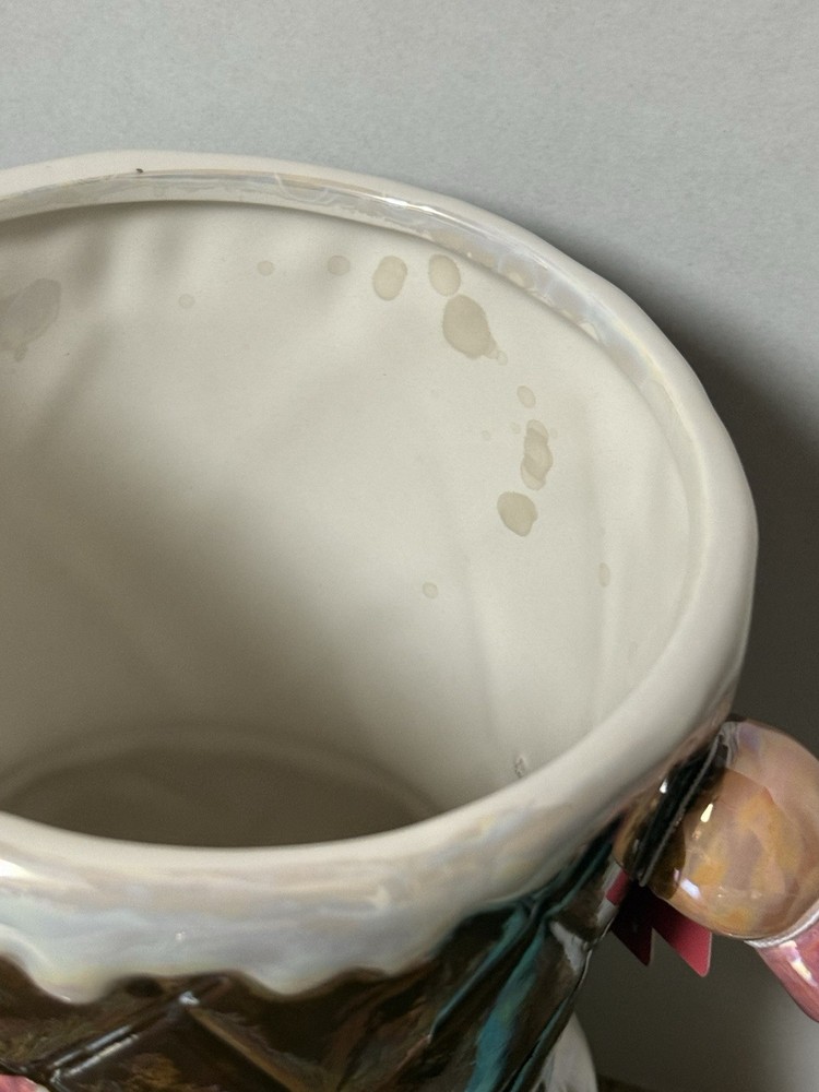 Iridescent Nutcracker Pitcher Pink Pastel