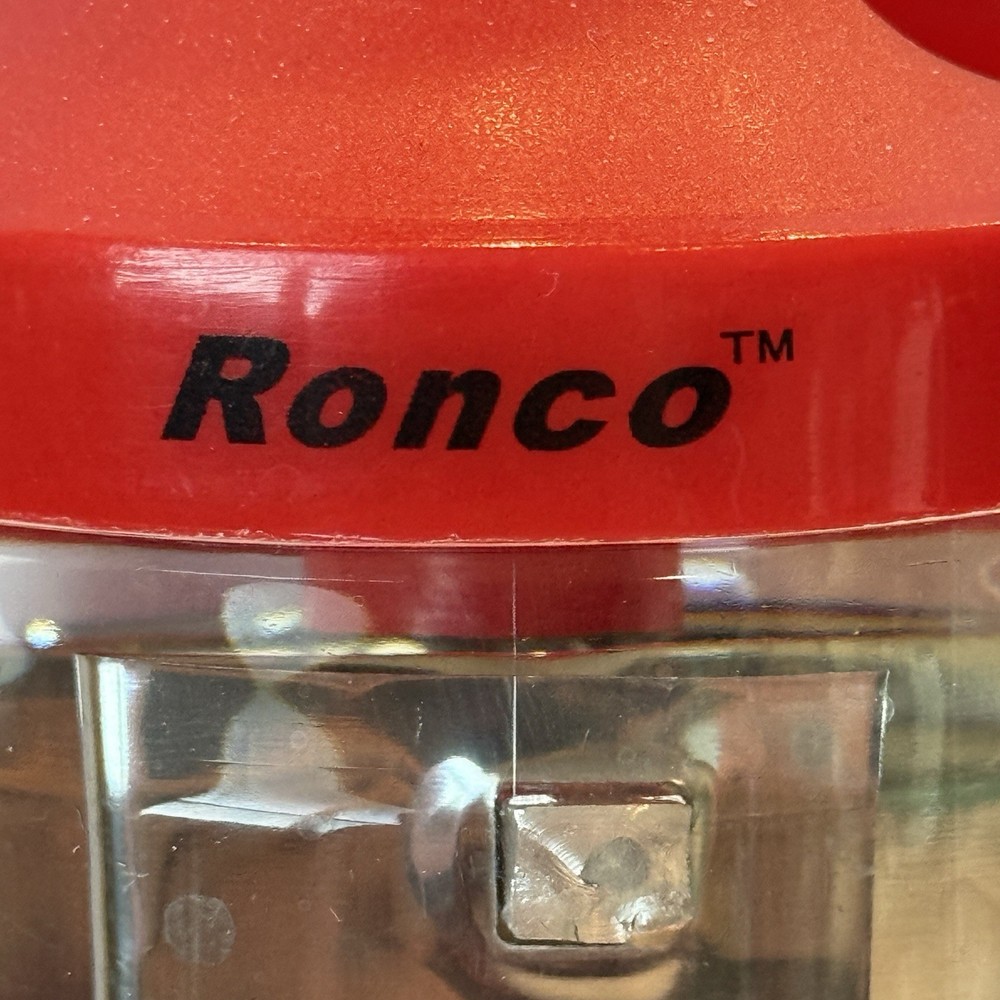 Ronco Manual Press Chopper Plunger Mini Food Processor UNUSED