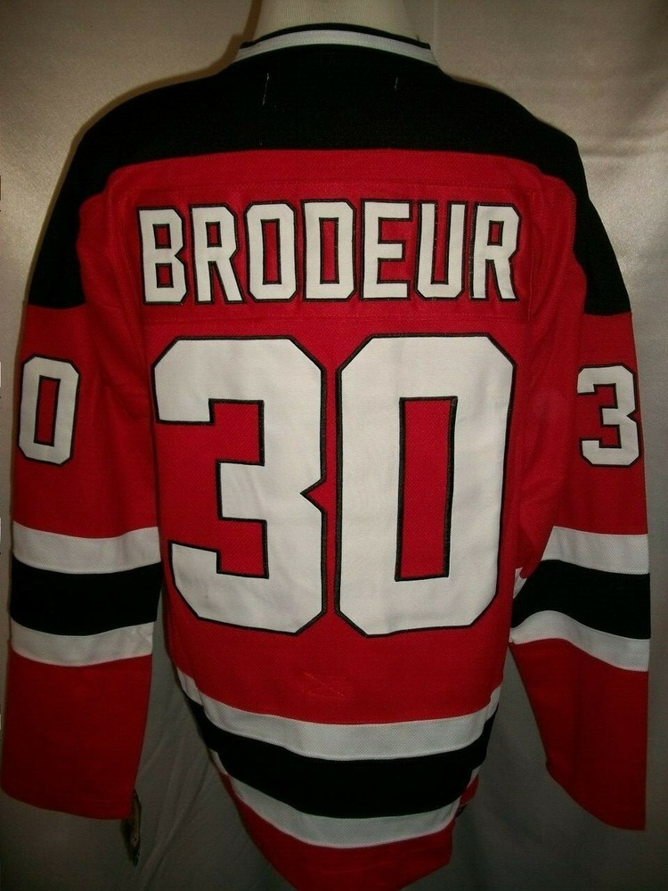 Martin Brodeur New Jersey Devils Red "1992-2007 Throwback" CCM NHL Jersey