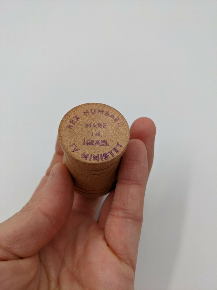 Wooden Made In Israel Communion Cup