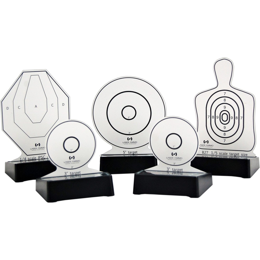 LASER AMMO 5 pack Interactive Multi Training Targets (i-MTTS-5)