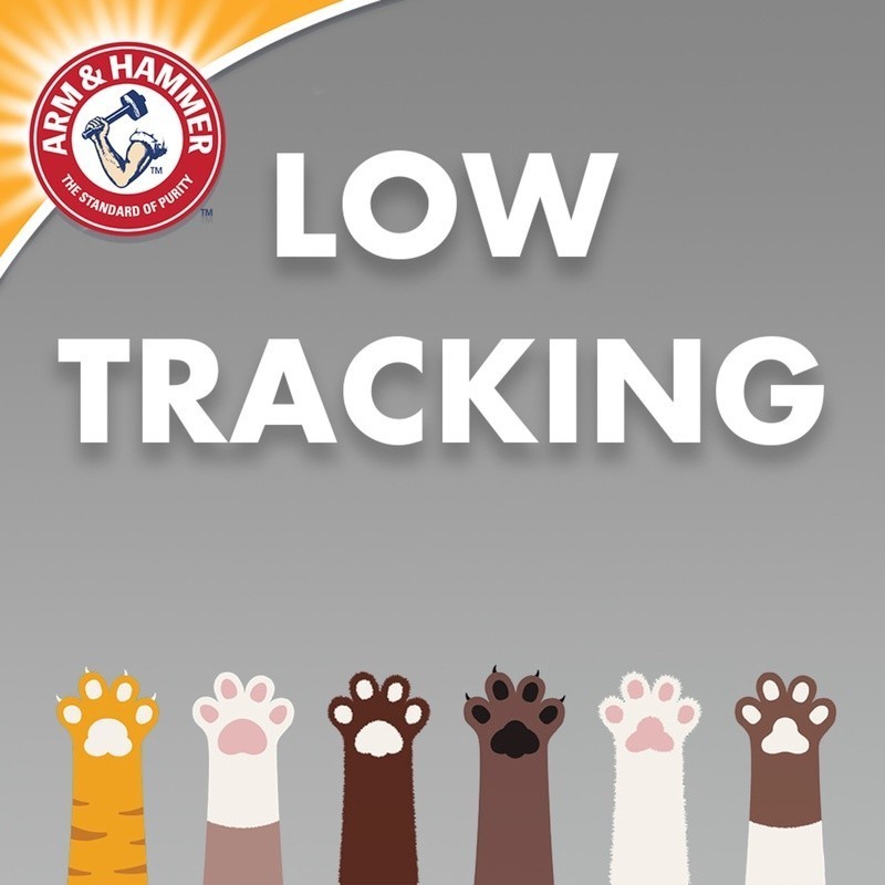 Multi-Cat Unscented Clumping Cat Litter 20lb Odor Control Dust Free Low Tracking