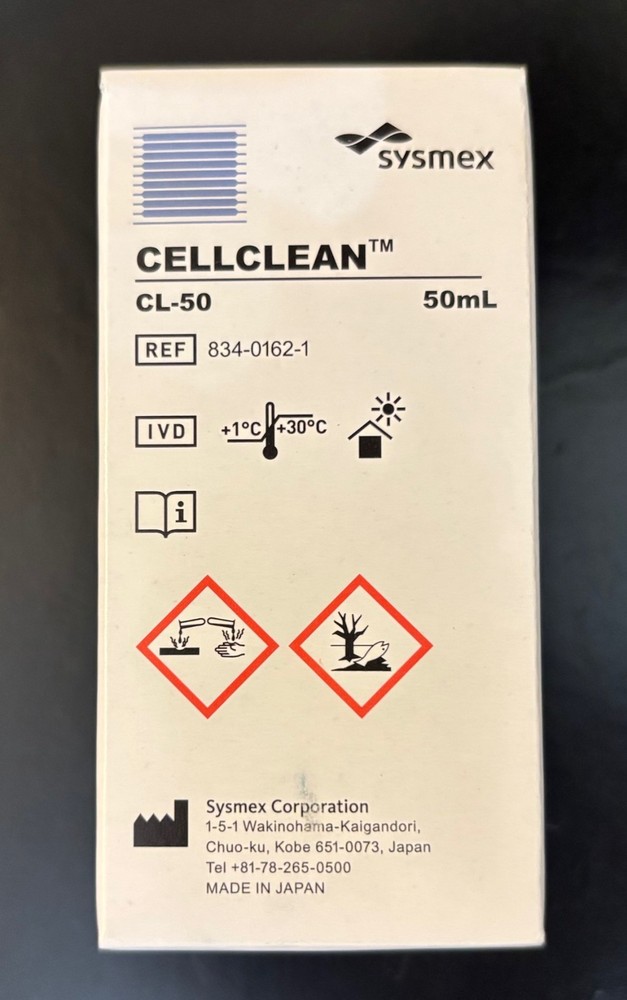 SYSMEX CELLCLEAN  CL-50 50ml Detergent  SYSMEX