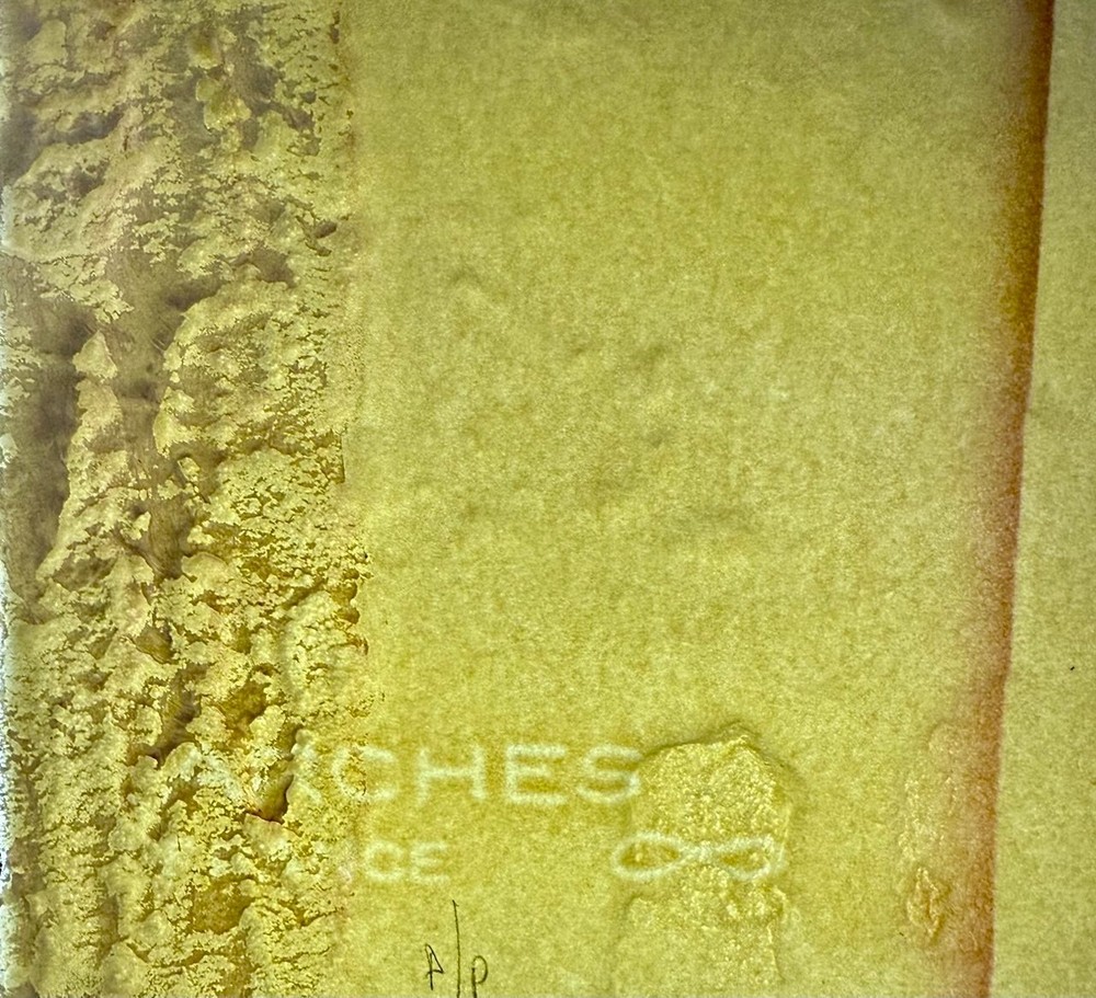 ⭕️ LUIS MAZORRA ARTIST PROOF SIGNED SPACE OBJECT WITH KEYS EMBOSSED MIXED MEDIA