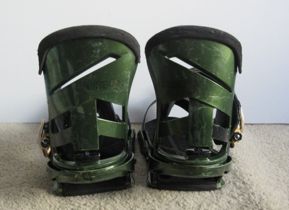 Burton Mission Re:Flex Snowboard Bindings Size Small