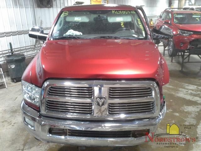2012 Dodge 2500 Pickup Passenger Front Headrest Only Black Leather