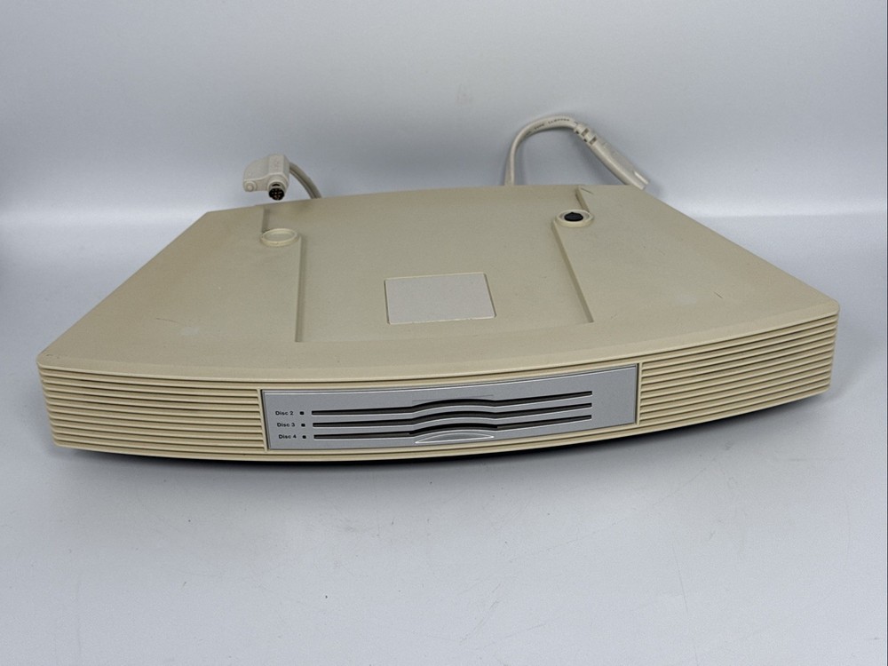Bose Wave Music System White 3-Disc Multi-CD Changer / WORKING