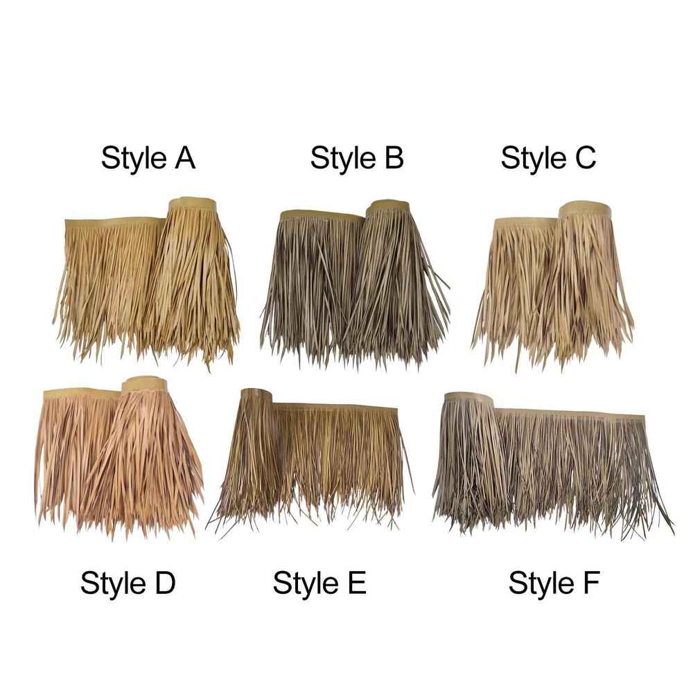 Artificial Palm Thatch Roofing Palm Thatch Roll Accessory