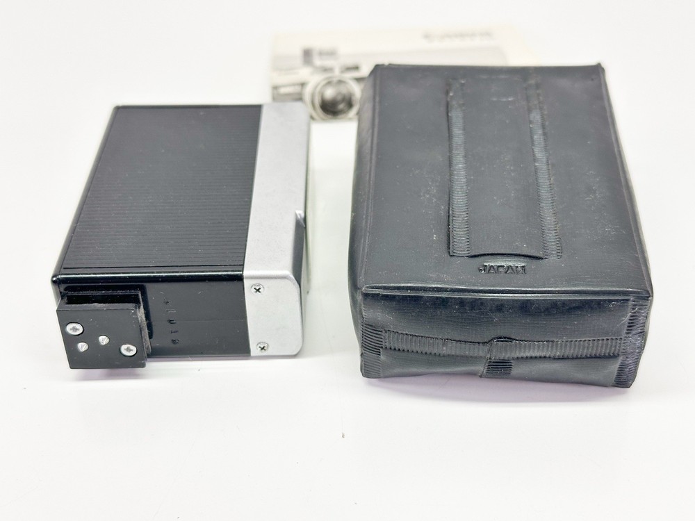 Canon Camera CANOLITE D Flash w/Case - Untested Vintage