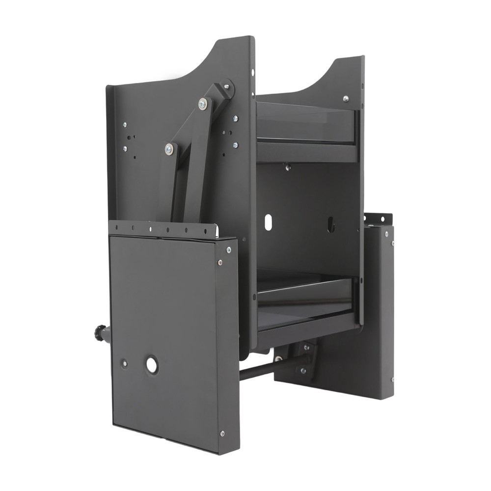 Kitchen Shelf Rack Upper Cabinet 2-Tier Pull Down Cabinet Organizer Rack