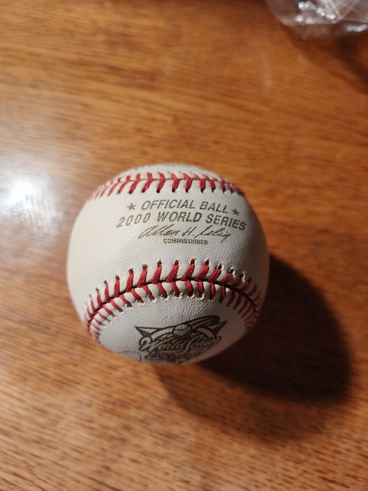 Chris Chambliss Autographed 2000 World Series Baseball