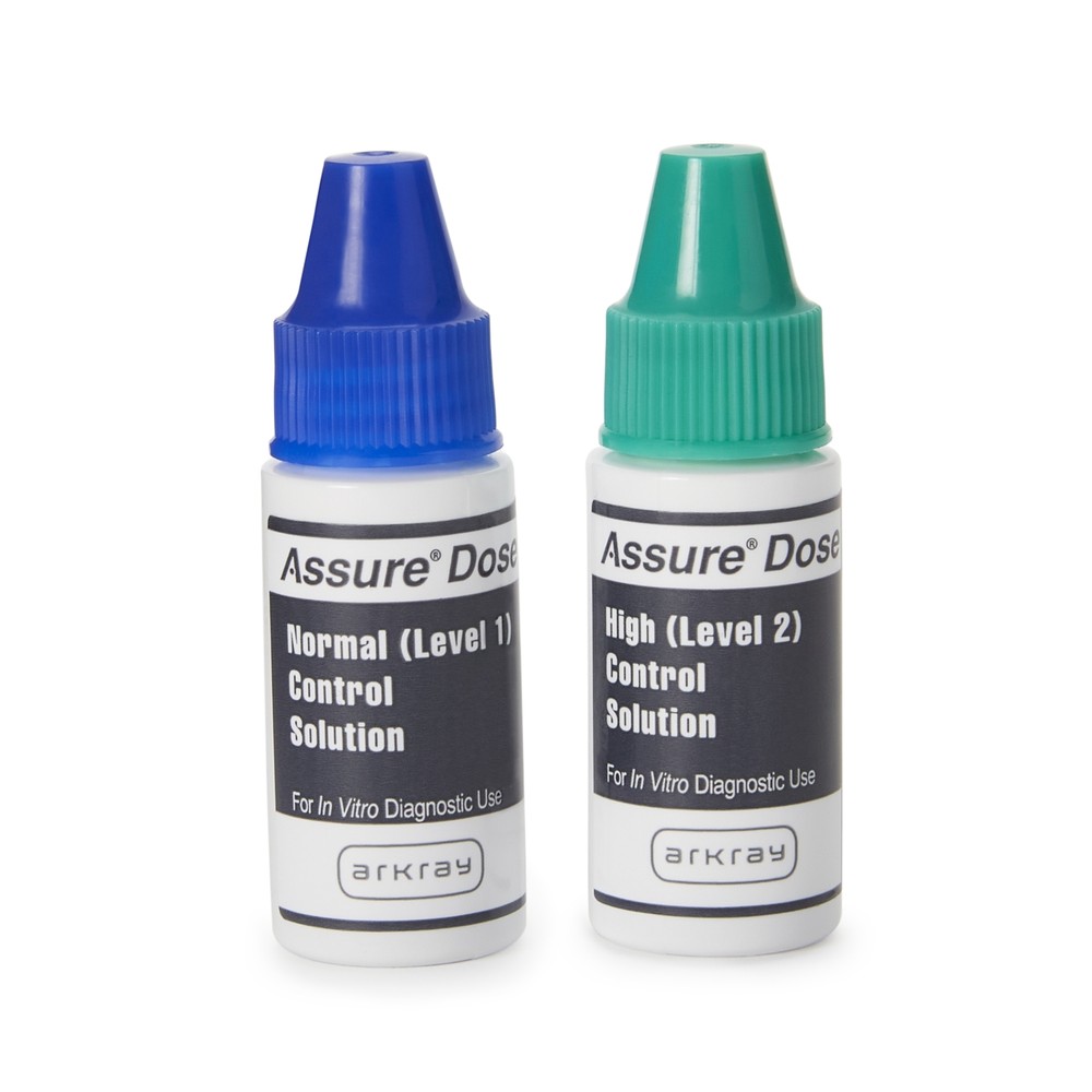 Assure Dose Blood Glucose Control Solution Level 1 & 2 2 X 2.5 mL 2 per Box