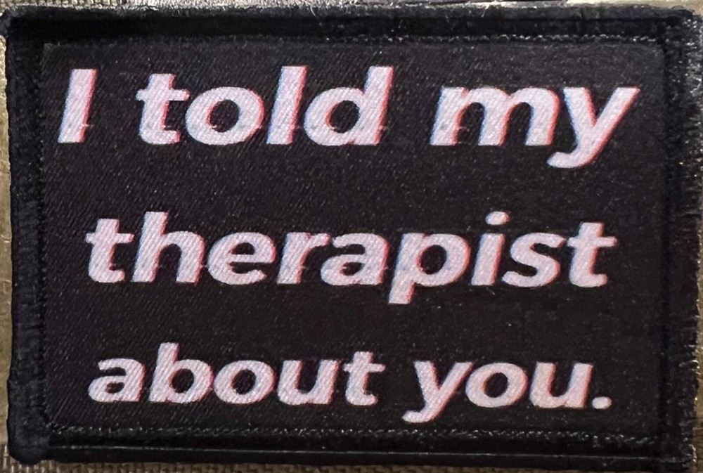 Never Forget Retro Funny Morale Patch Made in the USA