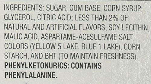 Big League Chew Sour Apple, 12 Count