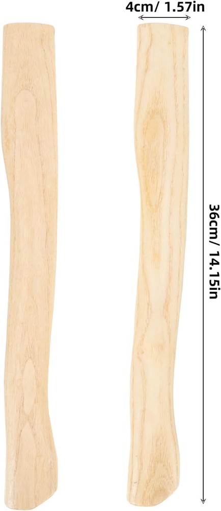 10Pcs Camping Hatchet Wood Replacement Handle for Camp 14.9 Inch Hatchet Handle
