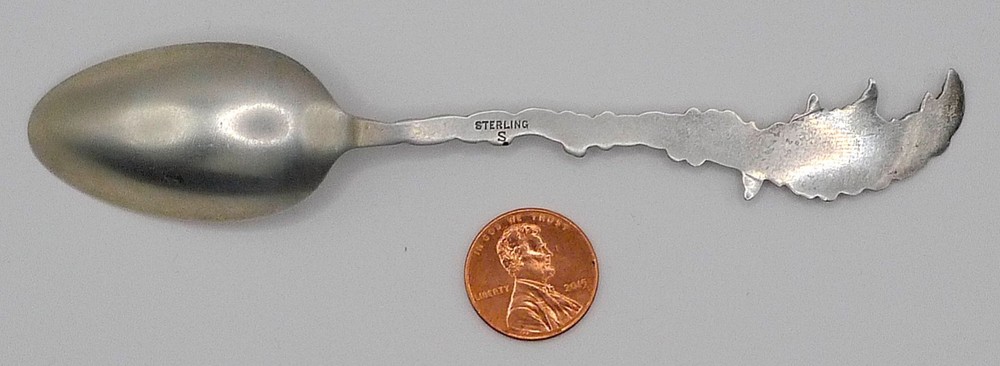Niagara Falls Sterling Silver Souvenir Spoon by Shepard Mfg.
