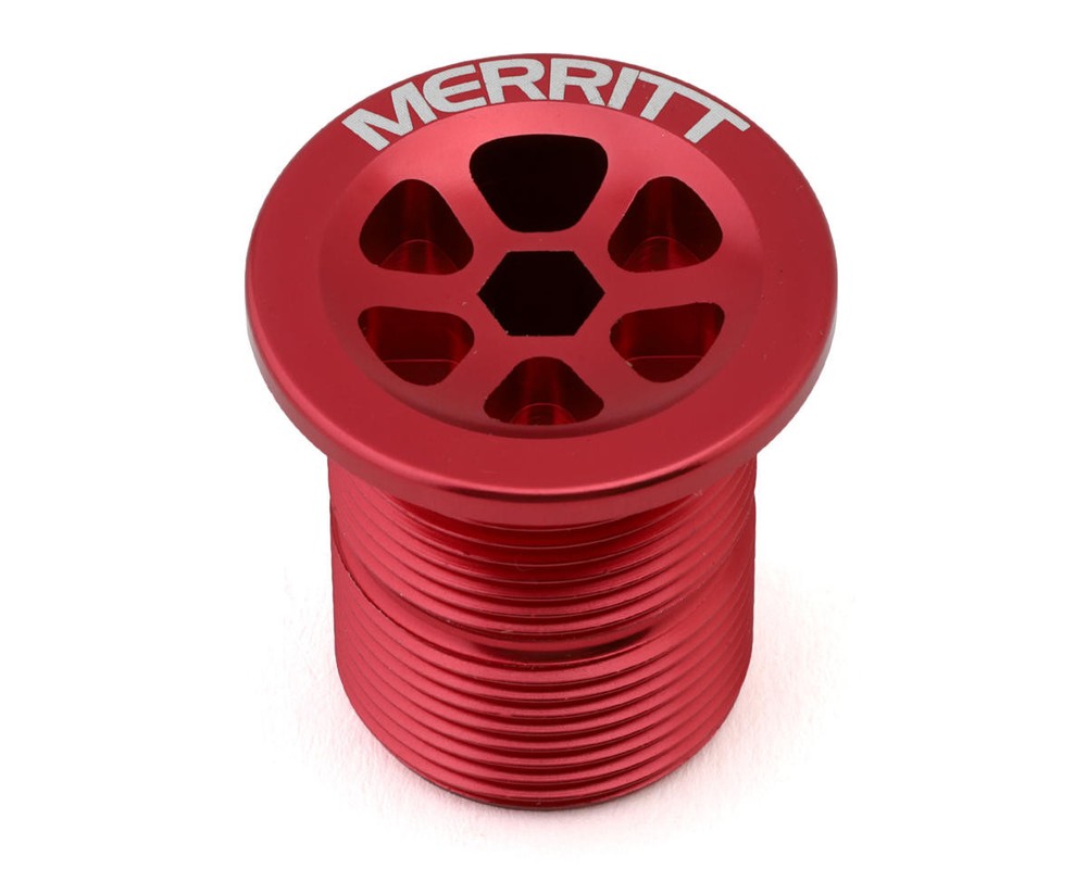 Merritt Fork Top Cap Bolt (Red)
