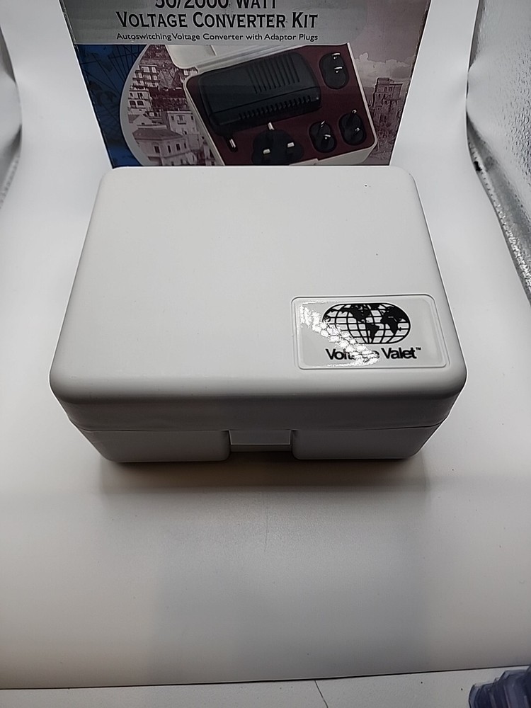 Voltage Valet 50/2000 Watt Voltage Converter Kit Model VPAC Autoswitch Open Box