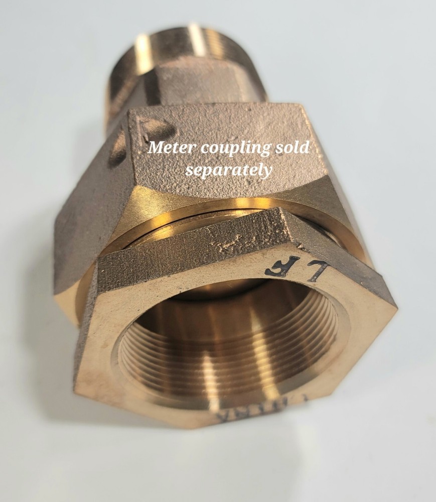 2" Water Meter Coupling Bushing Only for 2" Female Thread Meter.