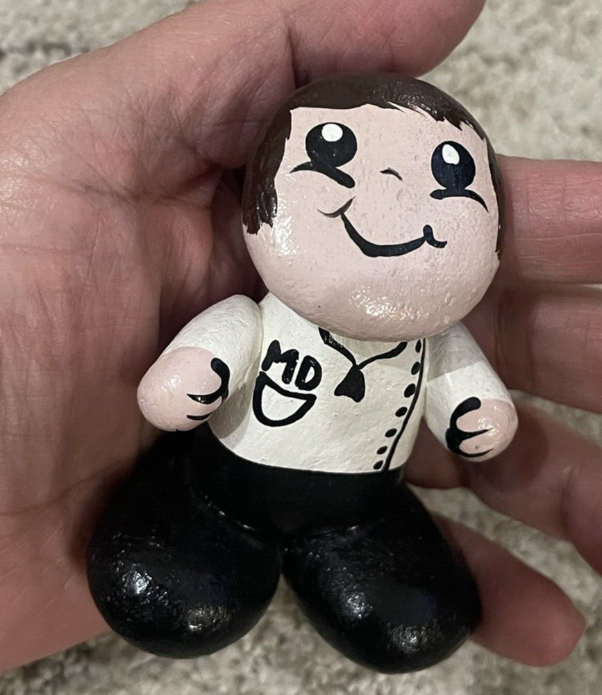 Rock MD, Doctor Gift, 3 1/2” X 2”