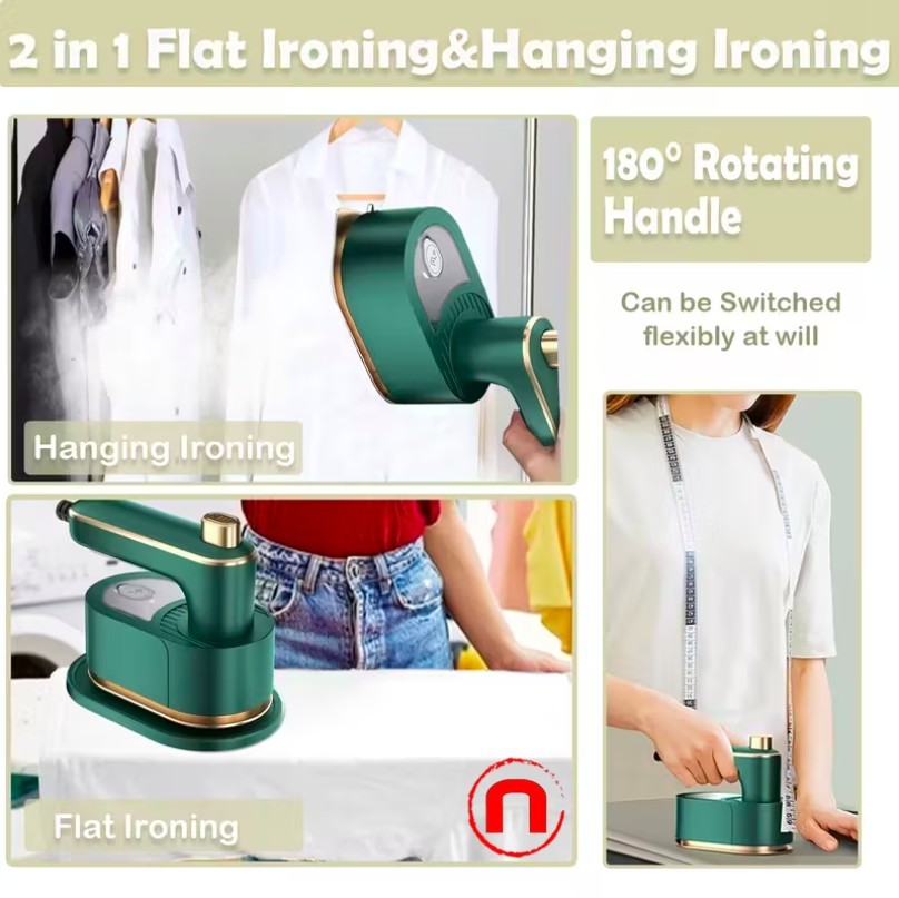 👕 Mini Portable Steam Iron 🏠