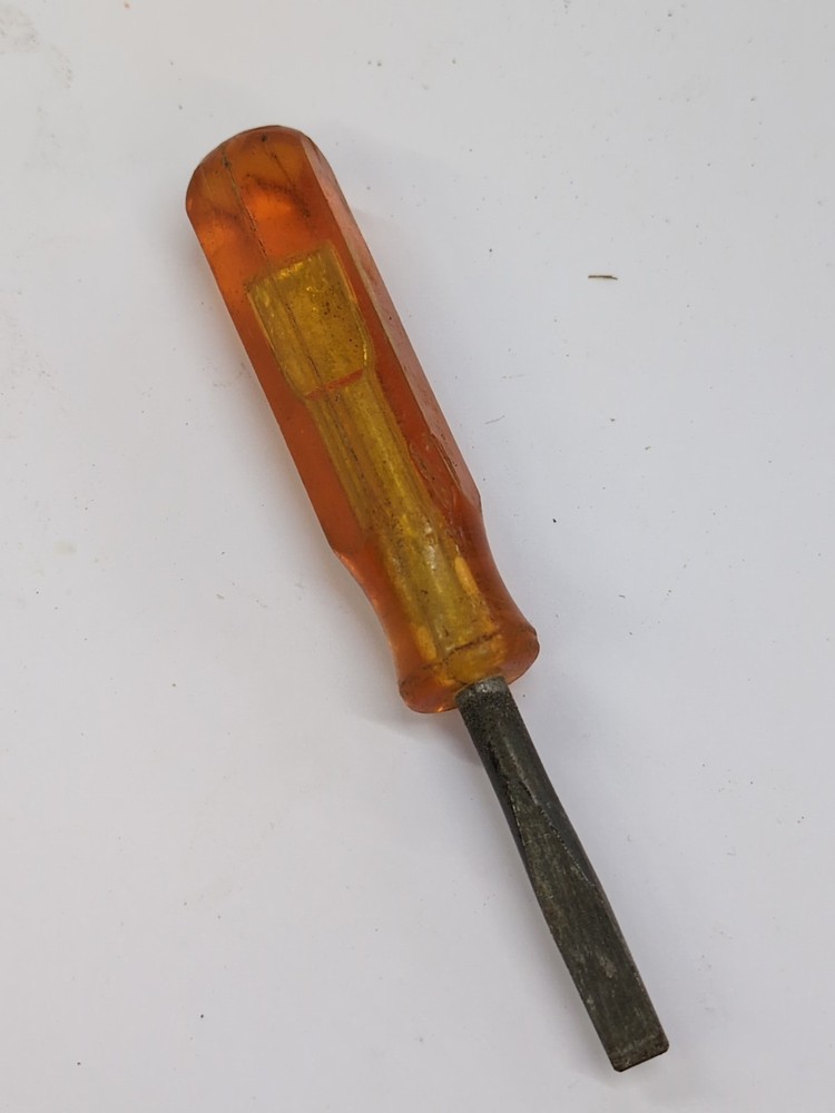 VTG VACO Flat Slotted Mini Screwdriver A-156 3/16"