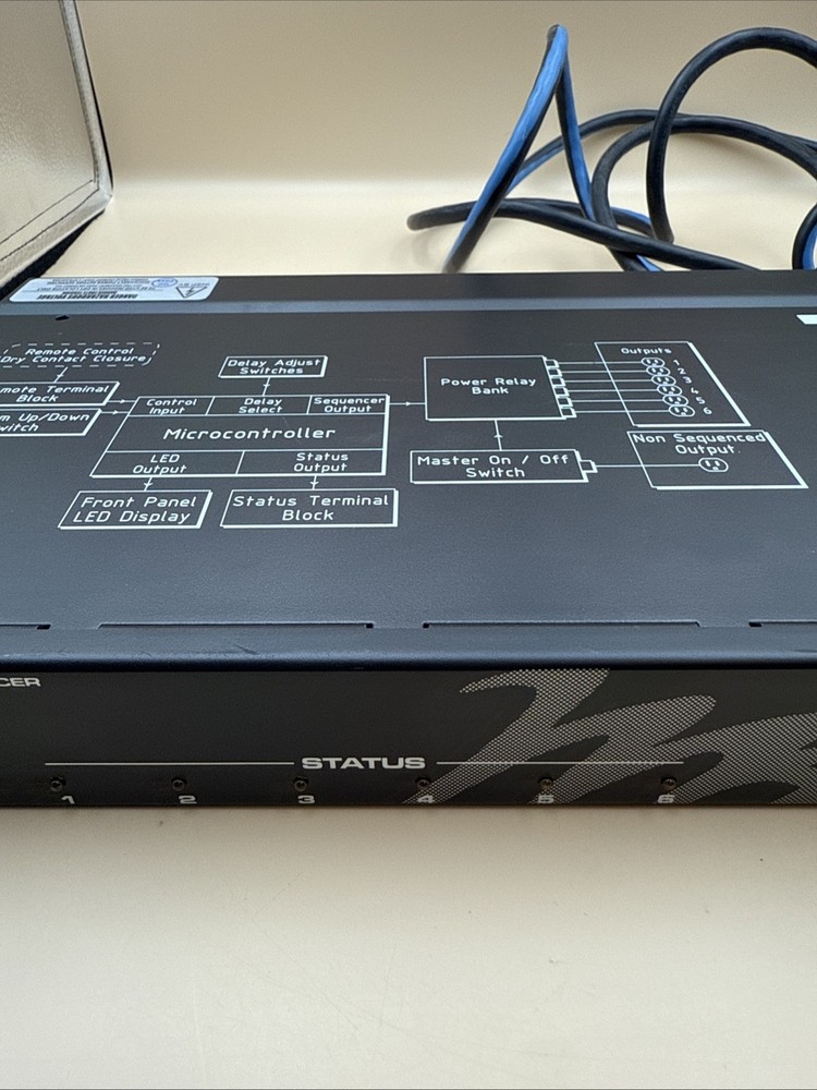 Middle Atlantic PDS-615R Power Sequencer - Rack Mounted