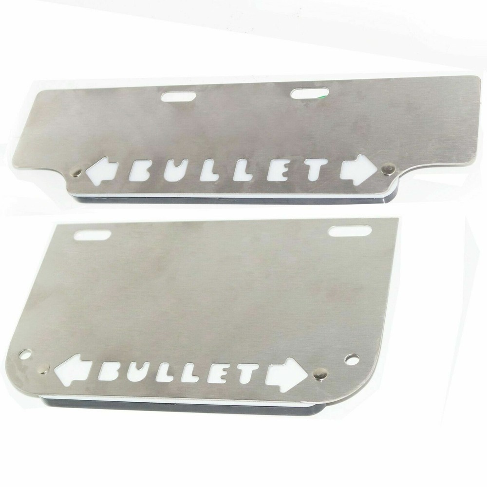 Front & Rear Number Plate With Brake & Indicator Light For Royal Enfield