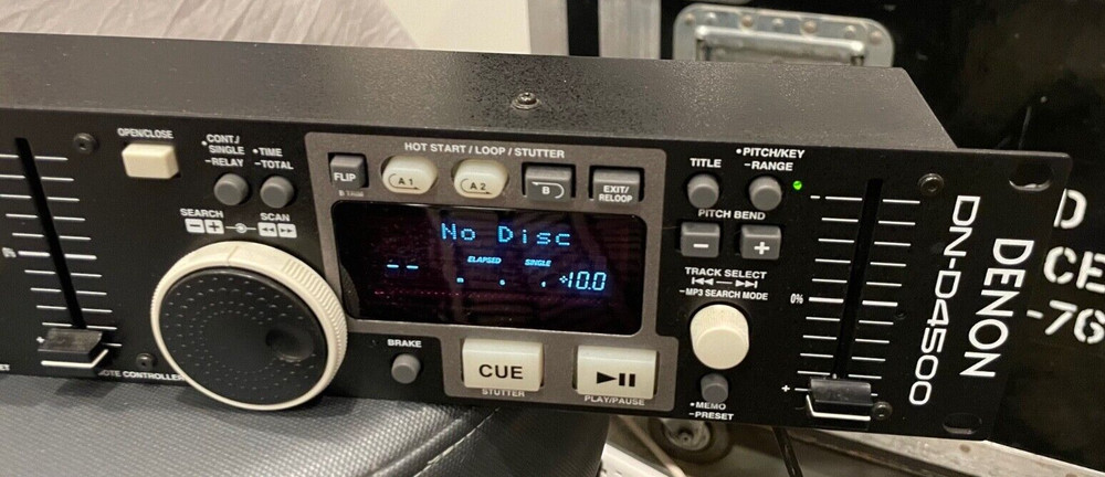 Denon DN-D4500MK2 Dual Digital Media Player Controller Unit w/cable - Black