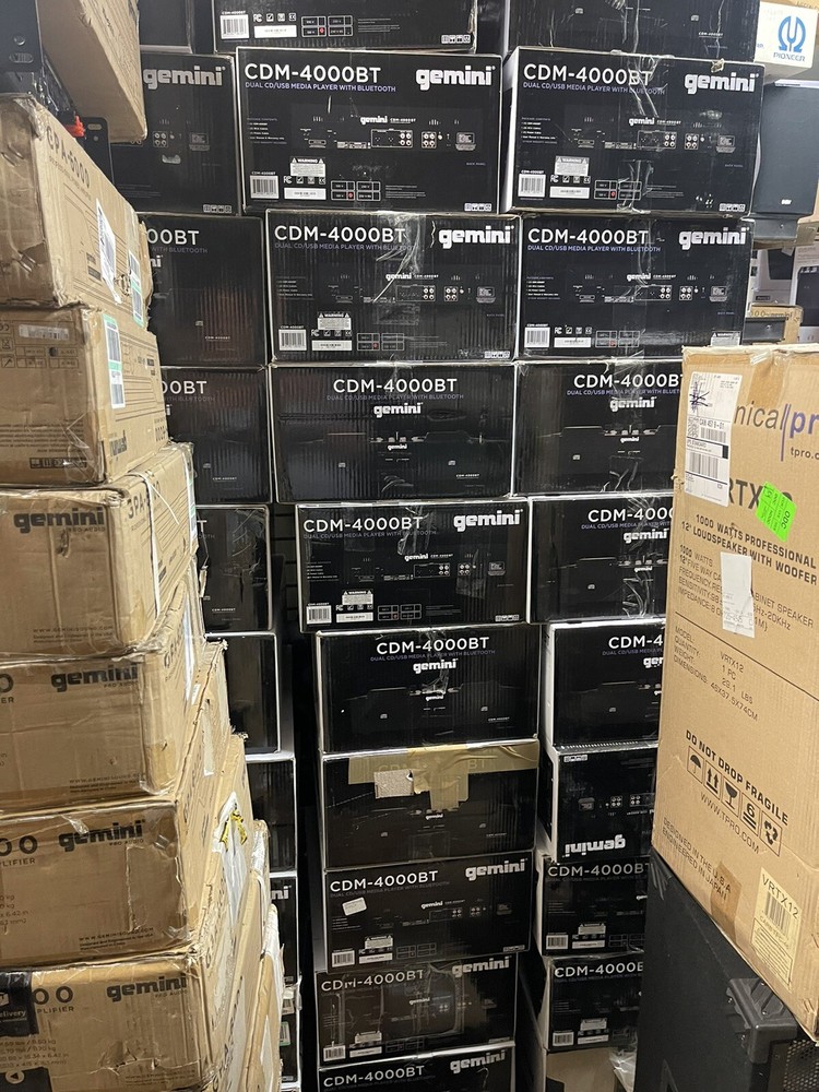 GEMINI CDM-4000BT DUAL CD/USB MEDIA PLAYER WITH BLUETOOTH