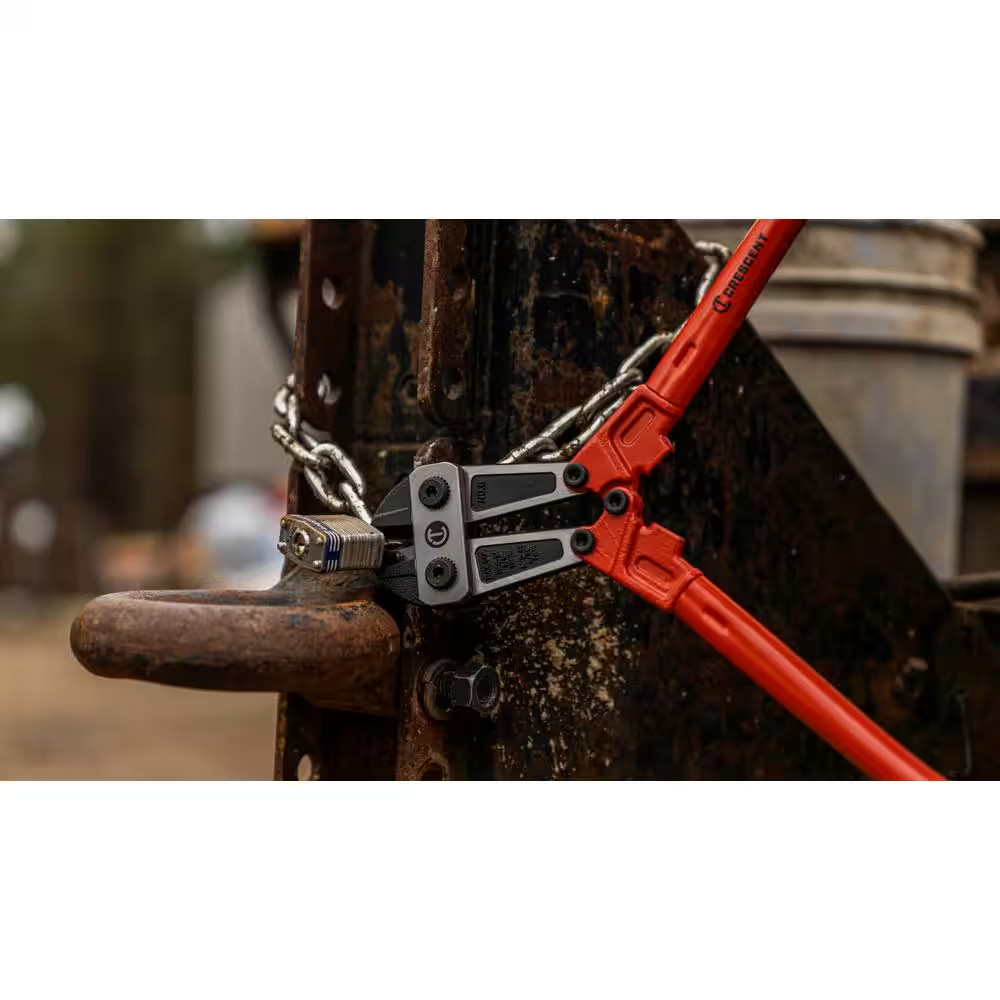 18 In. High Leverage Compound Action Bolt Cutter with 3/8 In. Max Cut Capacity