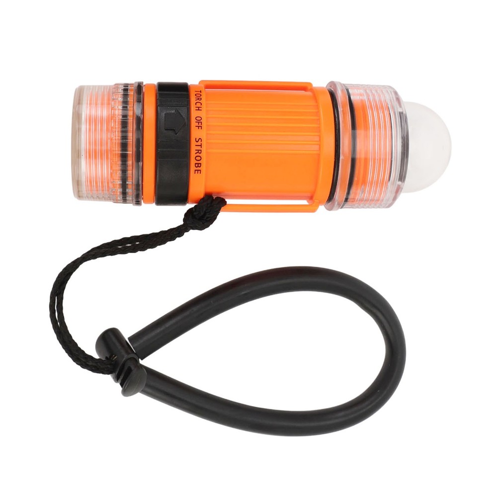 Waterproof Dive Strobe Flashlight High Brightness LED For Underwater Advent RAVV
