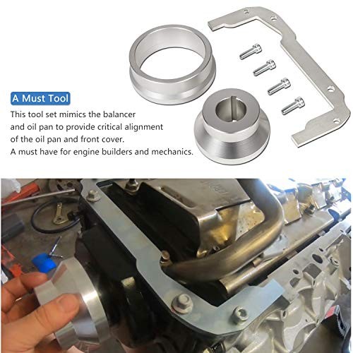 Front and Rear Cover Billet Alignment Tool & Oil Pan Alignment Tool Kit for