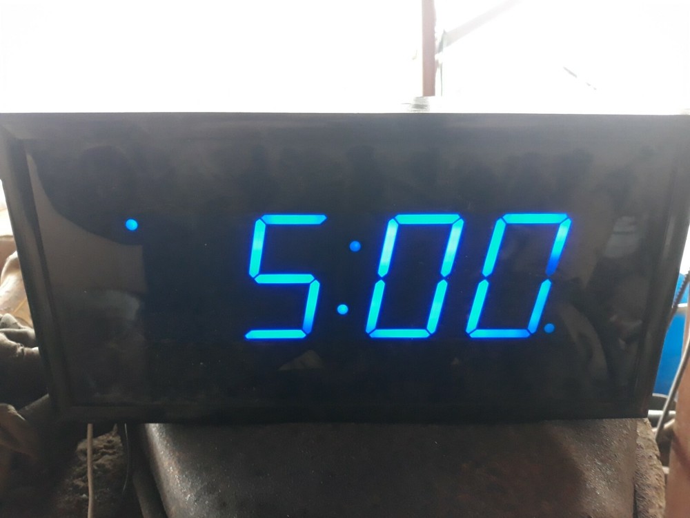 BRG Precision Products  12” Digital Blue LED Clock Timer