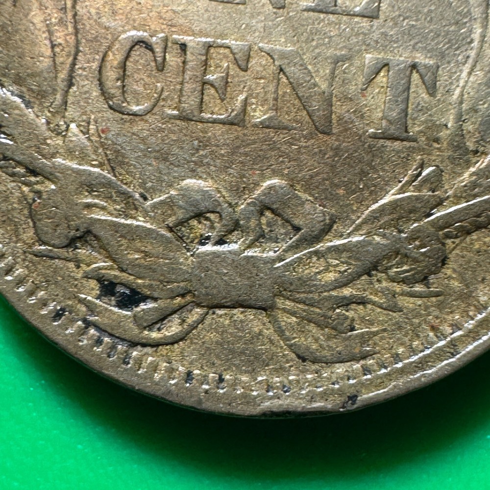 1858 SL Flying Eagle Cent C103