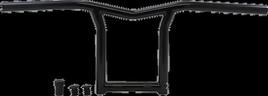 Burly 10in Coated Steel The Sid Handlebars Harley Disc Glide 84