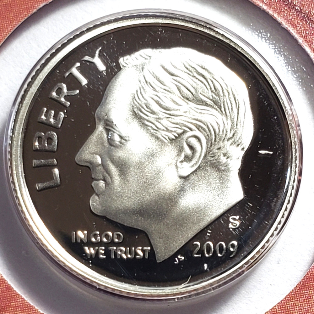 2009-S Gem Proof Silver Roosevelt Dime