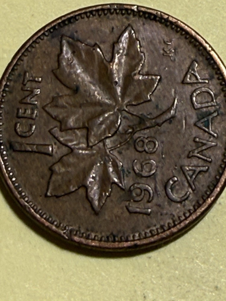 1968 Canada One Cent-Circulated