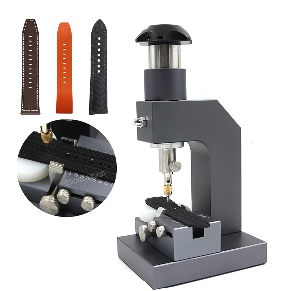 Multifunctional Watch Strap Puncher Adjustable Manual Punching Machine