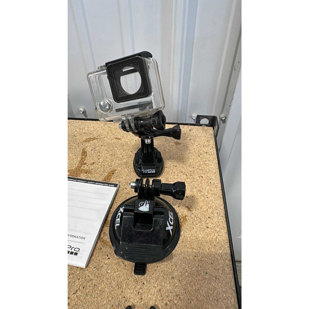 GoPro Hero 4 Action Camcorder With Case and mount