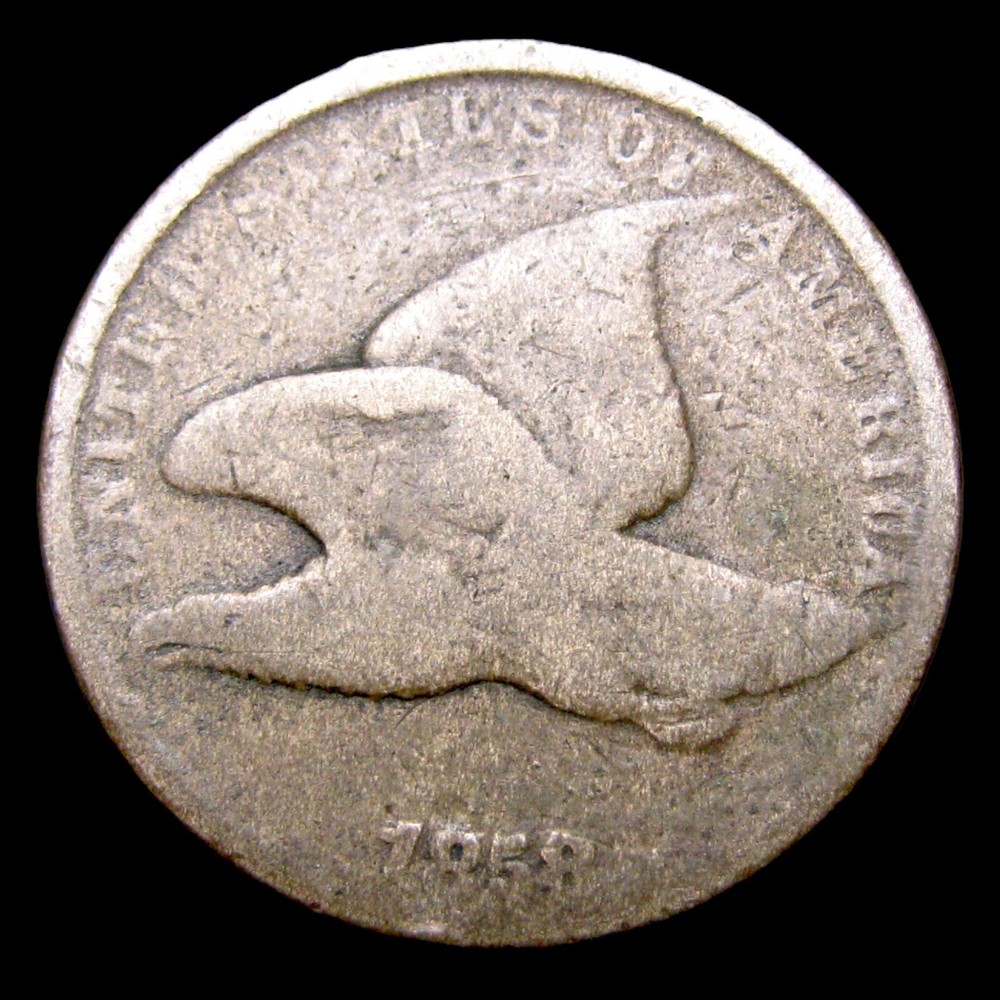 1858 Flying Eagle Cent Penny ---- Nice Coin ---- #586F