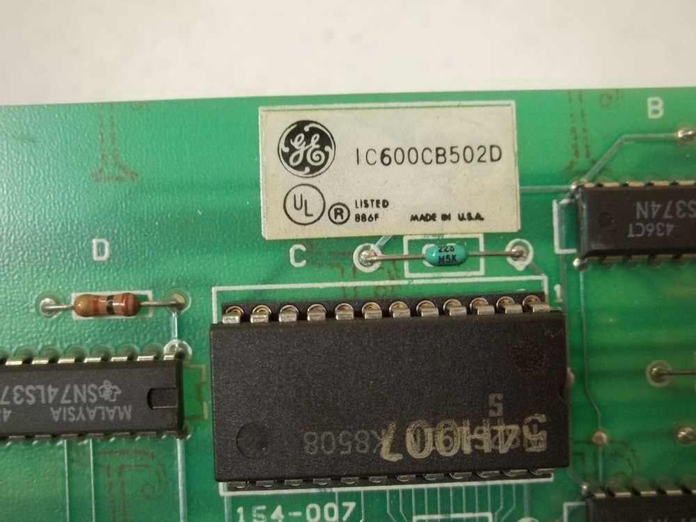 GE FANUC IC600CB502D EXPANDED LOGIC CONTROL MODULE UNMP