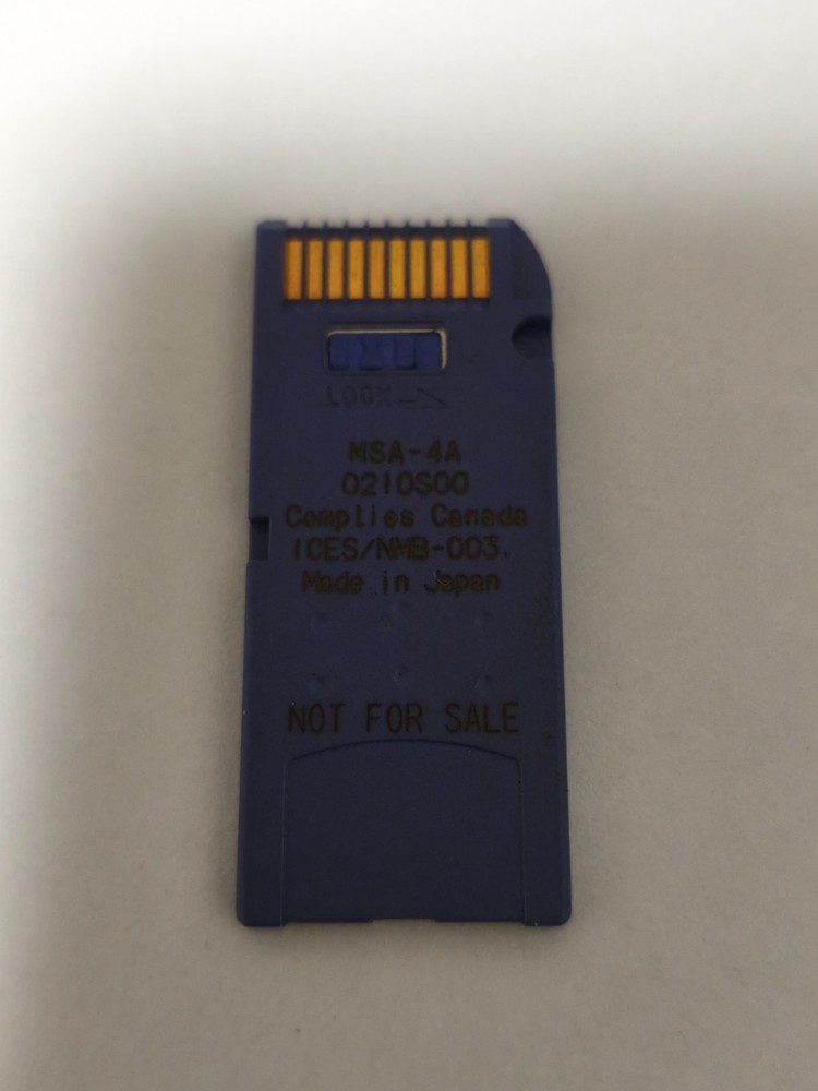 Sony Memory Stick 4MB–512MB Various Capacities Genuine Tested