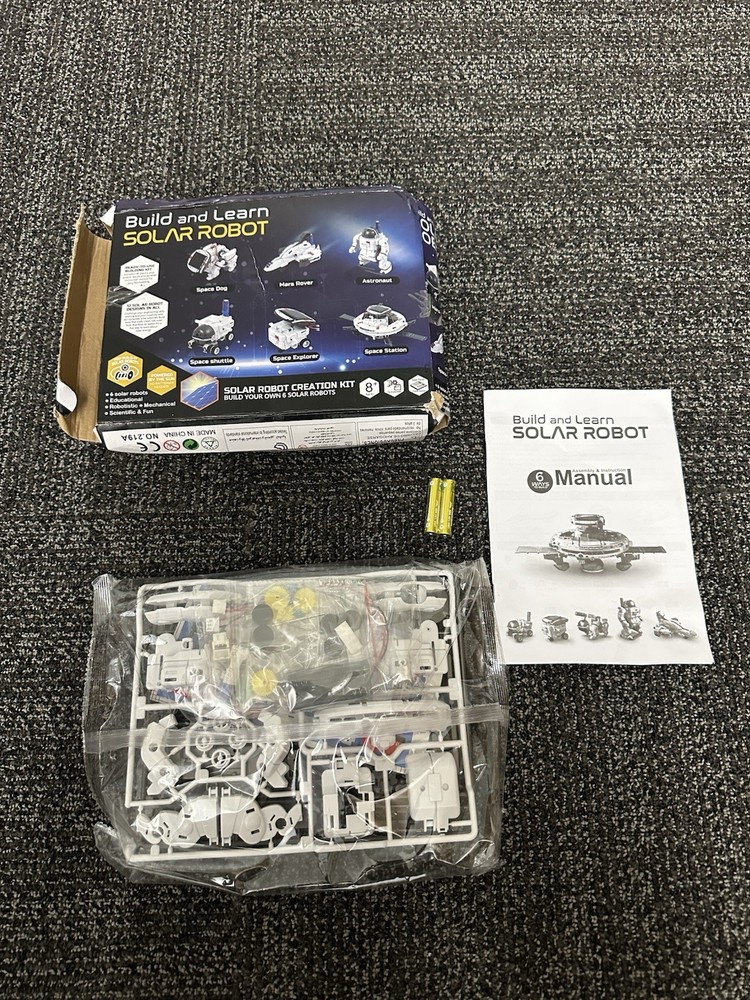 Stem Build and Learn SOLAR ROBOT