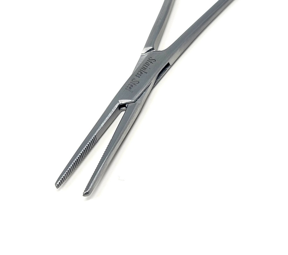 Mosquito Forceps Straight for Beading Bead Work Half Serrated 5.5" Micro Tools