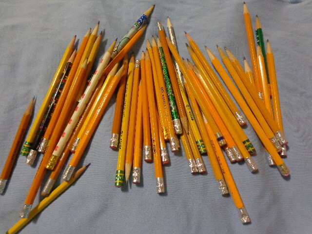 Lot of 25 Random Pencils