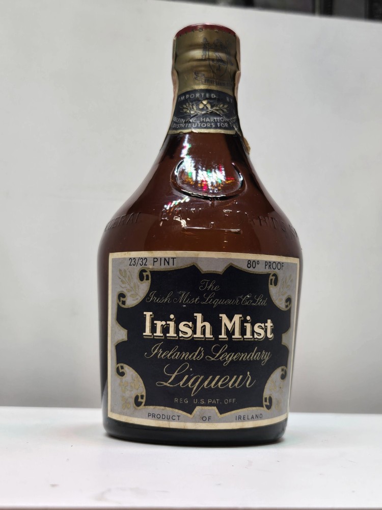Irish Mist Ireland’s Legendary Liqueur 23/32 Quart Empty Bottle