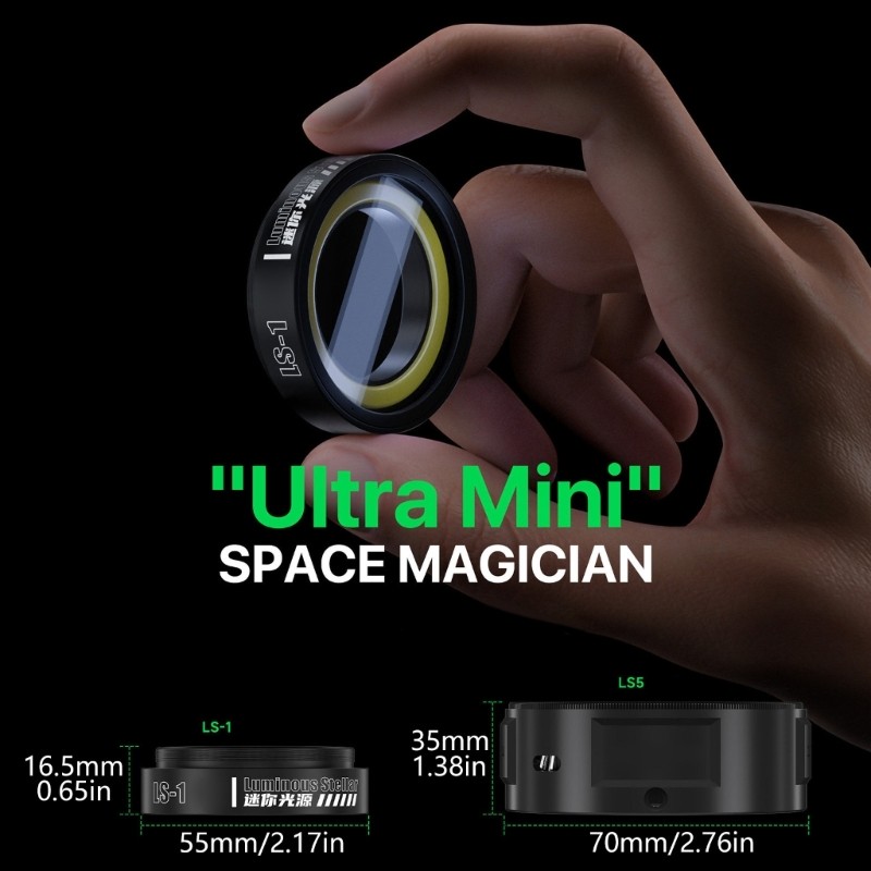 Energy Efficient 5V Microscope Rings Light 55mm Compactly Design Long Last