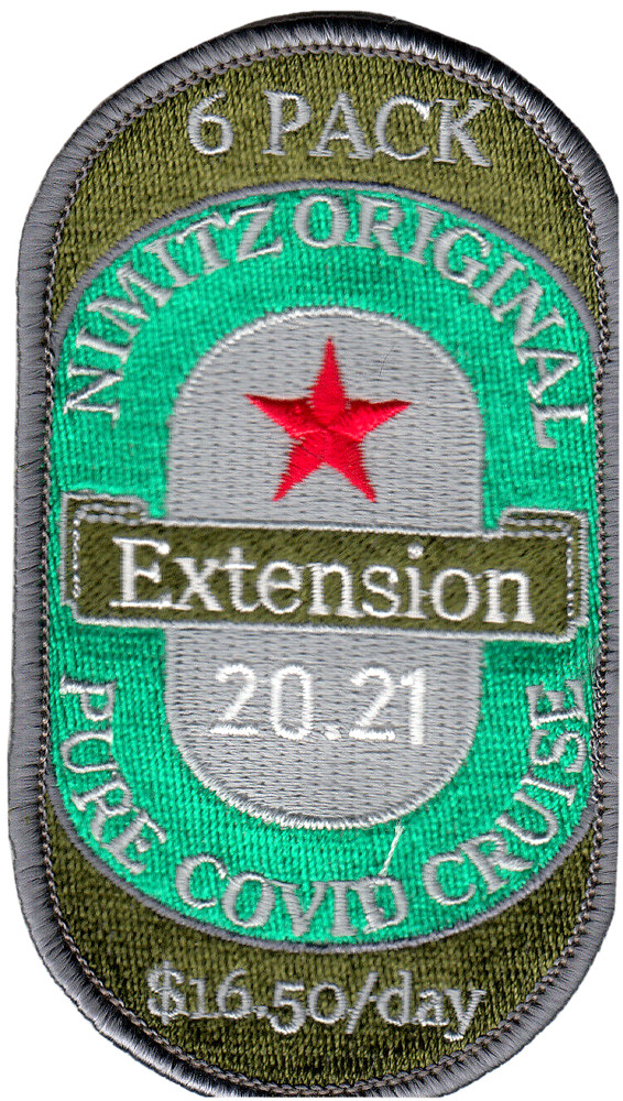 CARRIER AIR WING 17 EXTENSION 20.21 NIMITZ ORIGINAL 6 PACK PATCH