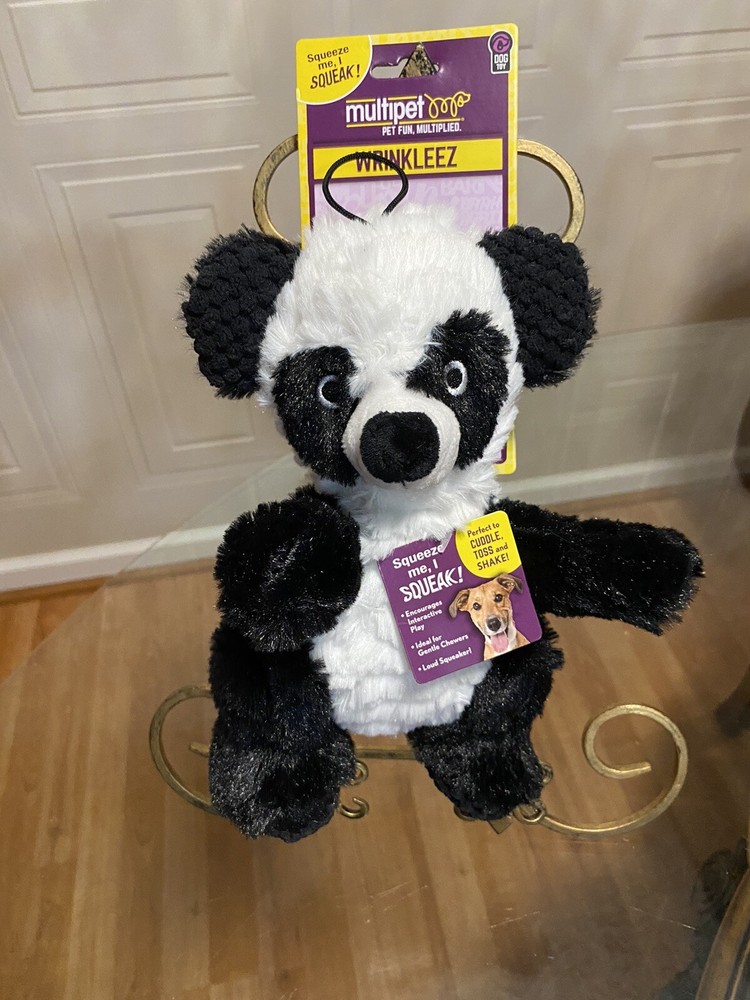 Multipet Look   Bear  9”  With Squeaker
